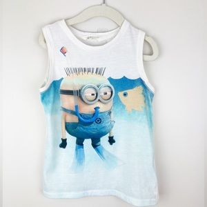 H&M - 4-6Y Boys Minions Tank Top